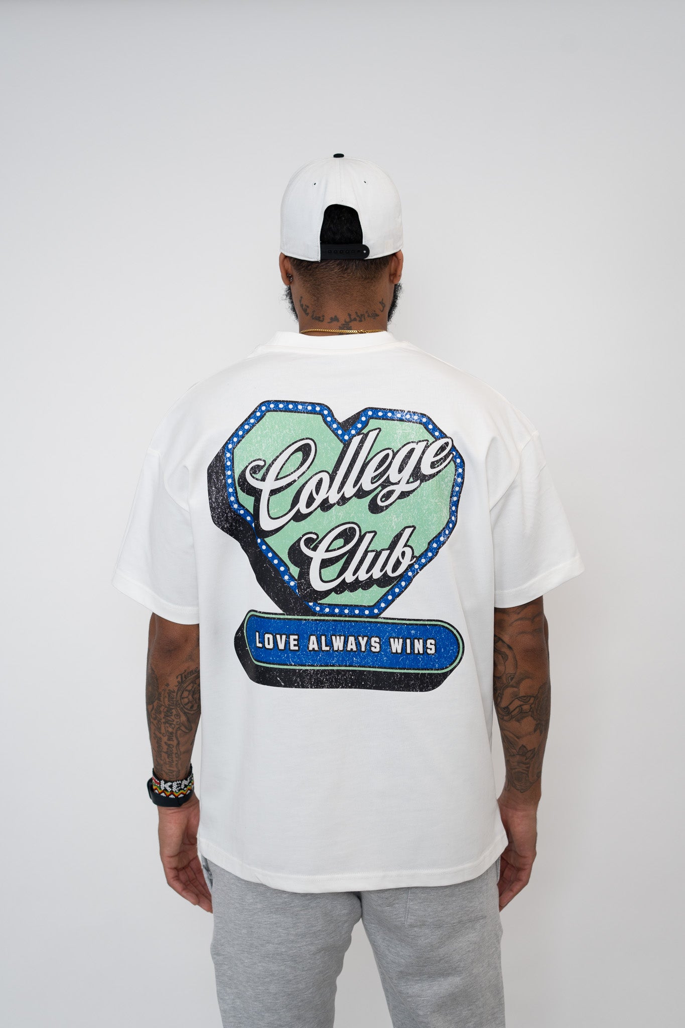 LAW College Club Heart T-shirt