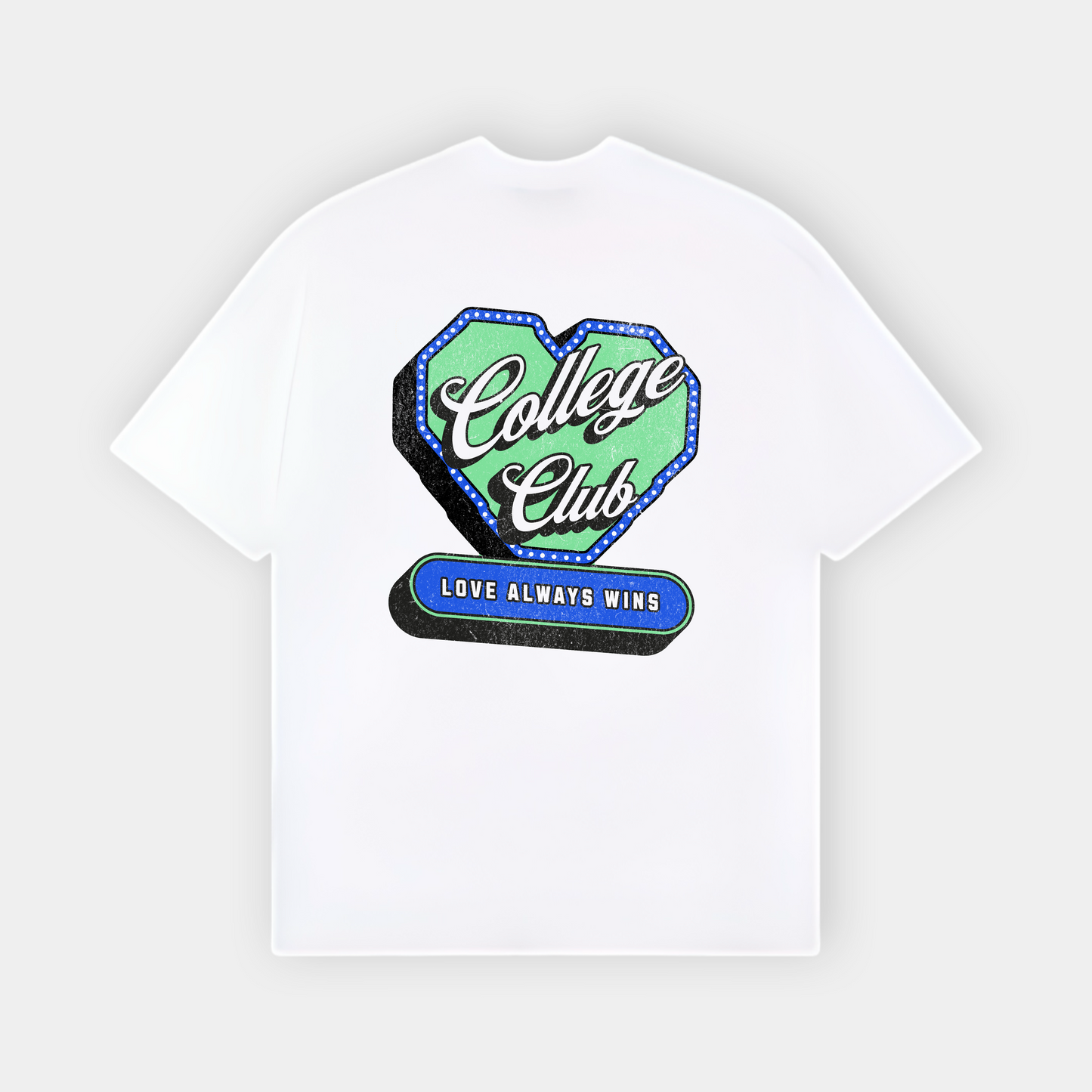 LAW College Club Heart T-shirt