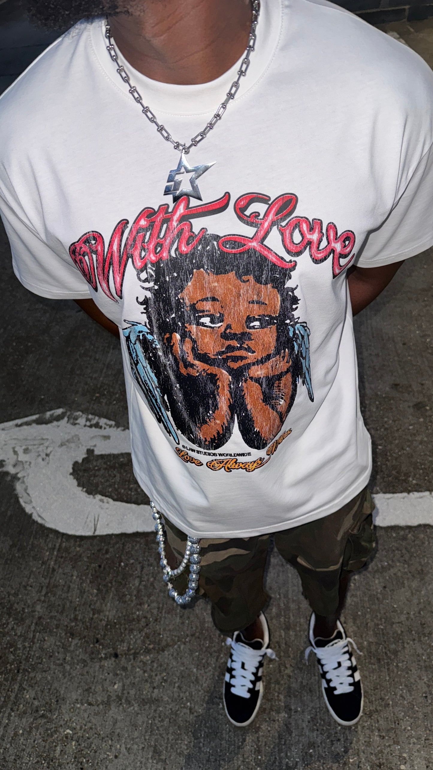 LAW With Love “Heaven Street Angels” T-shirt