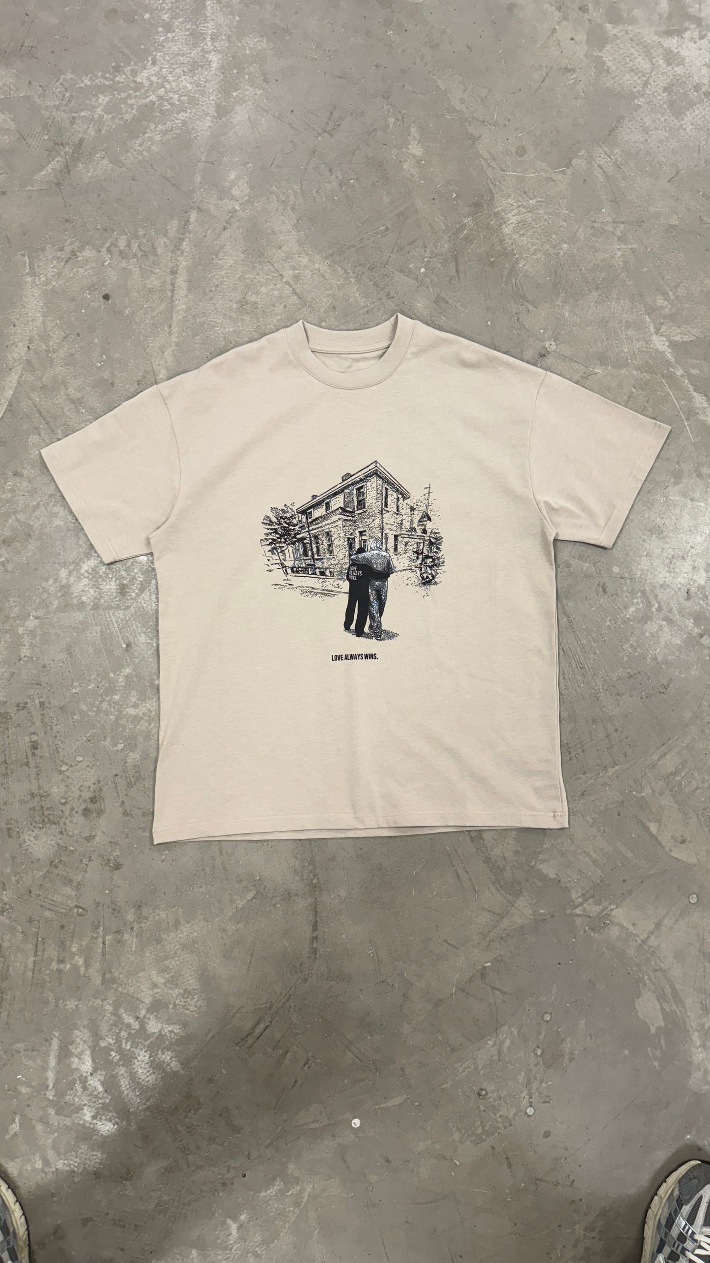 The Unity Edition T-shirt in Beige