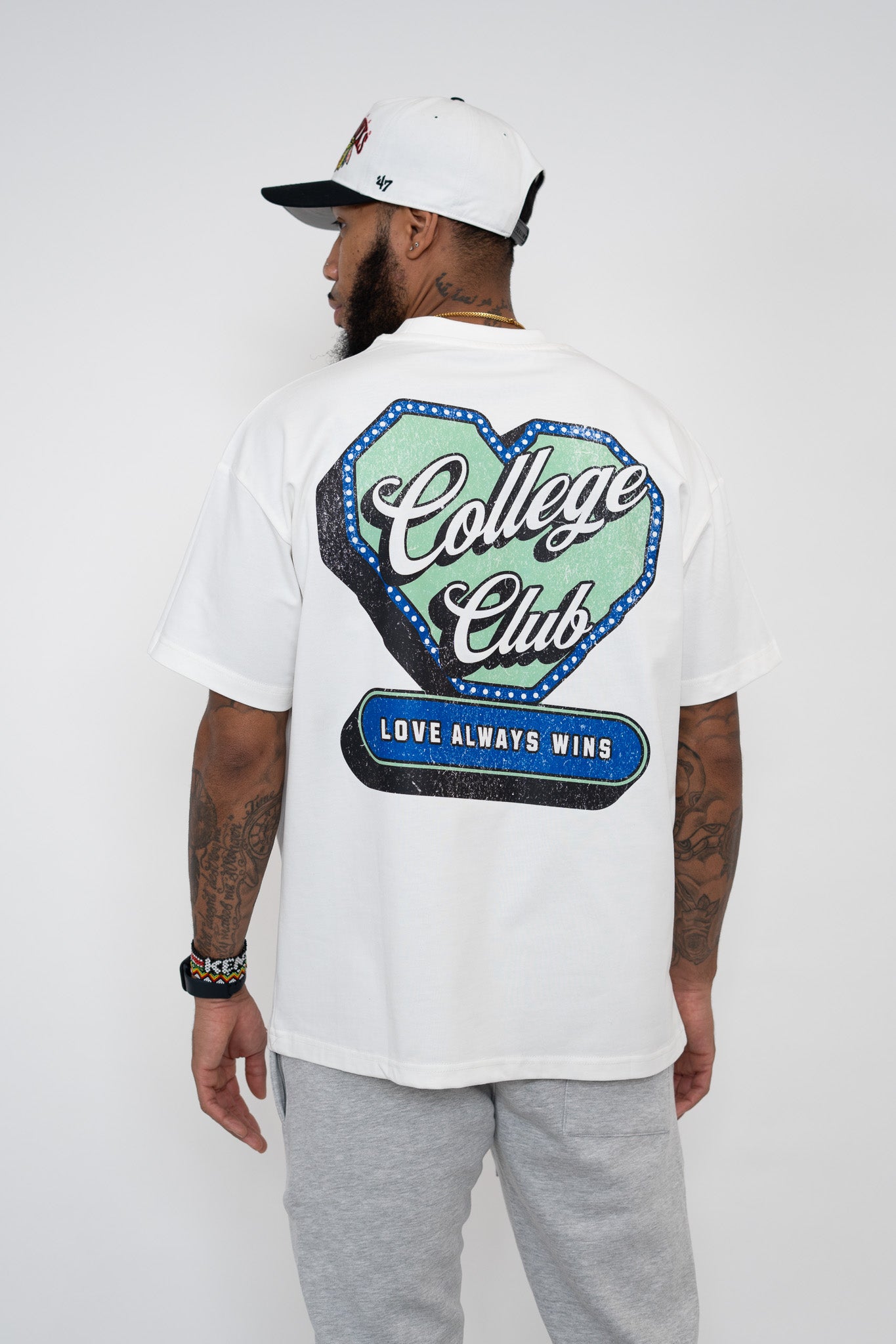 LAW College Club Heart T-shirt