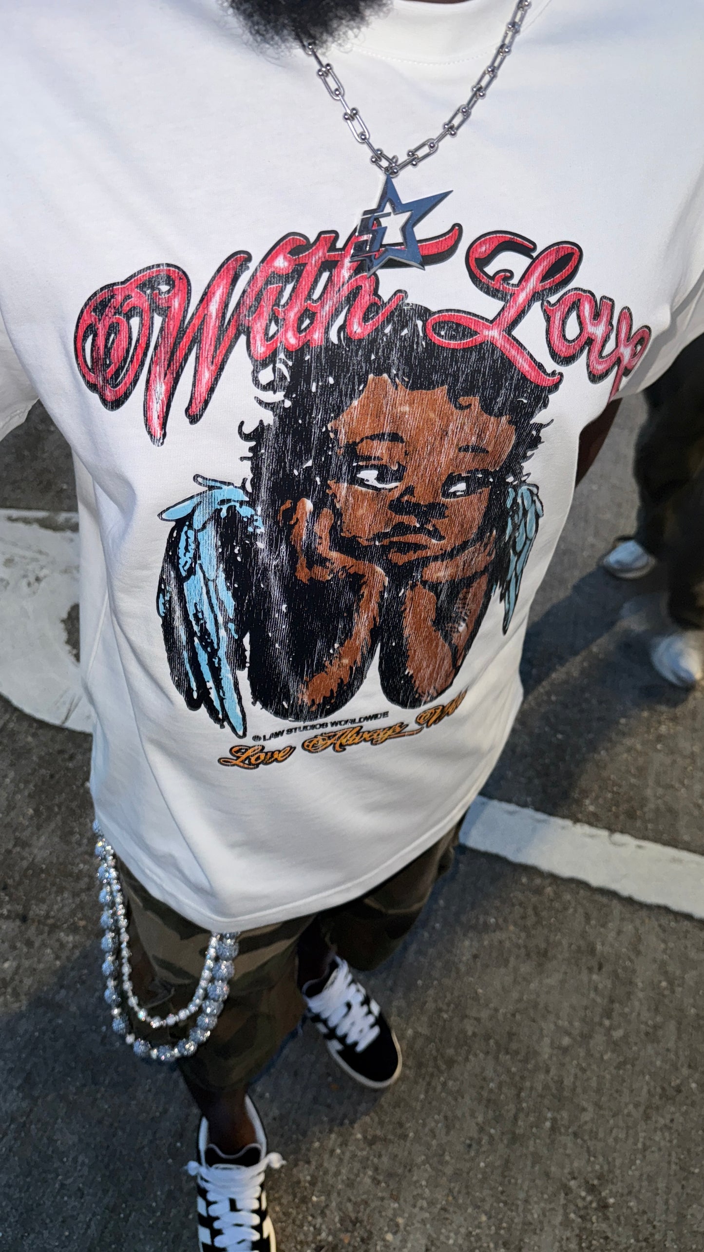 LAW With Love “Heaven Street Angels” T-shirt